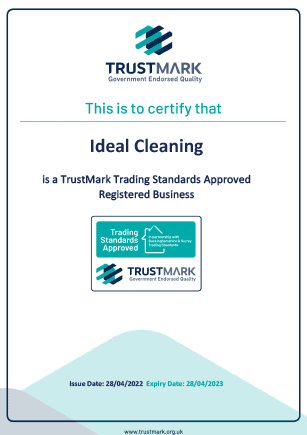 TrustMark certificate Ideal Cleaning